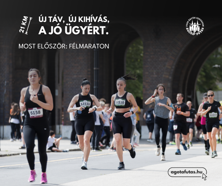Idén először félmaraton a III. ÁGOTA® Futáson!​