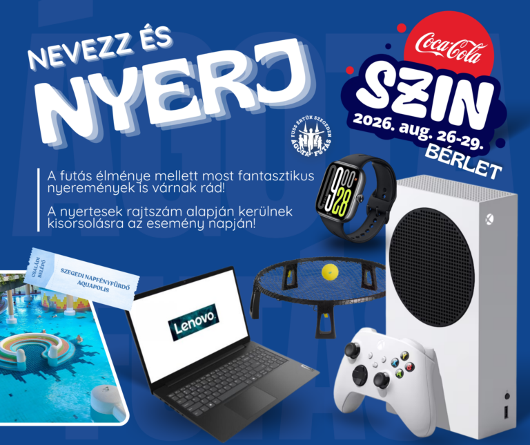 Nevezz most és nyerj értékes ajándékokat!​